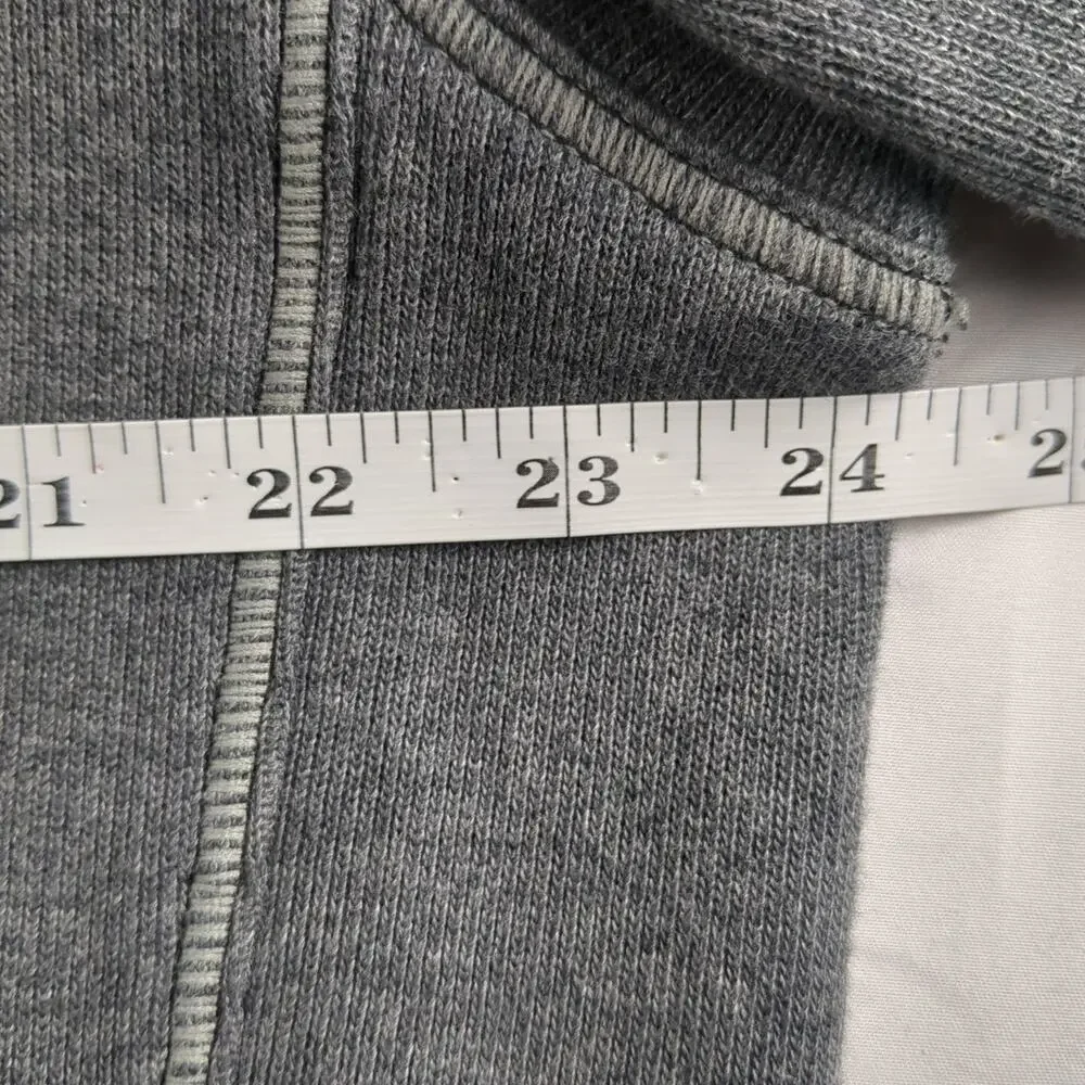 Tommy Bahama Half-Zip Charcoal Heather Antigua Cove Mens X-Large Relax Pullover - Picture 4 of 15